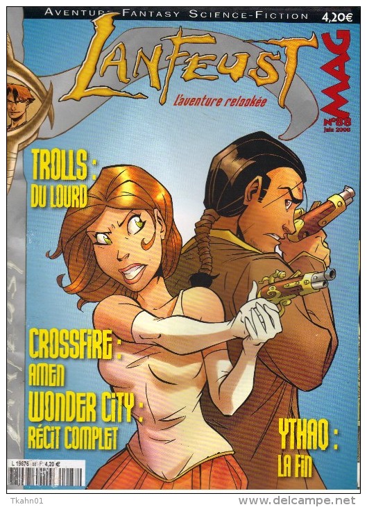 LANFEUST-MAG  N ° 88   REVUE B-D AVENTURES FANTASY SCIENCE-FICTION - Lanfeust De Troy