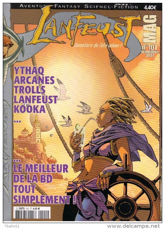 LANFEUST-MAG  N ° 101   REVUE B-D AVENTURES FANTASY SCIENCE-FICTION - Lanfeust De Troy