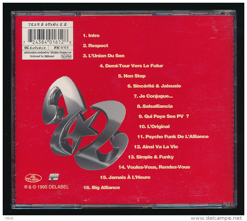 Rap, Hip Hop : ALLIANCE ETHNIK "Simple &amp; Funky" (1995) 15 Titres, Delabel - Rap En Hip Hop