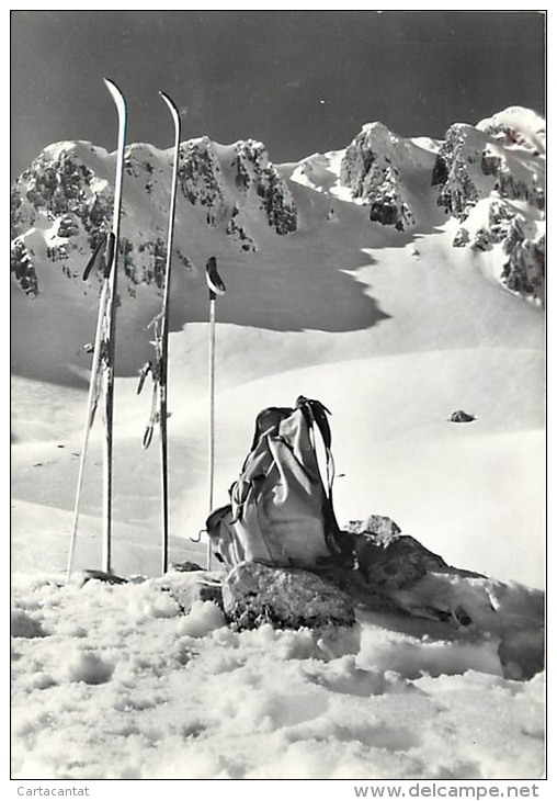 LA CATENA DEL TERMINIELLO DA SELLA DI LEONE. BELLA CARTOLINA DEL 1963 - Altri & Non Classificati