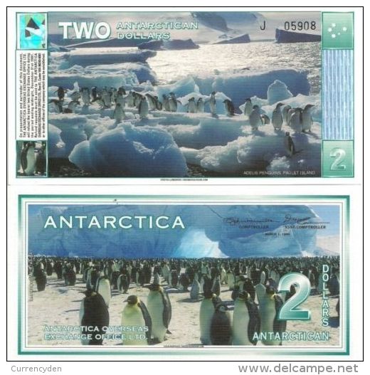 Antarctica $2, Adele Penguins At Paulet Isl., Hologram! - Other & Unclassified