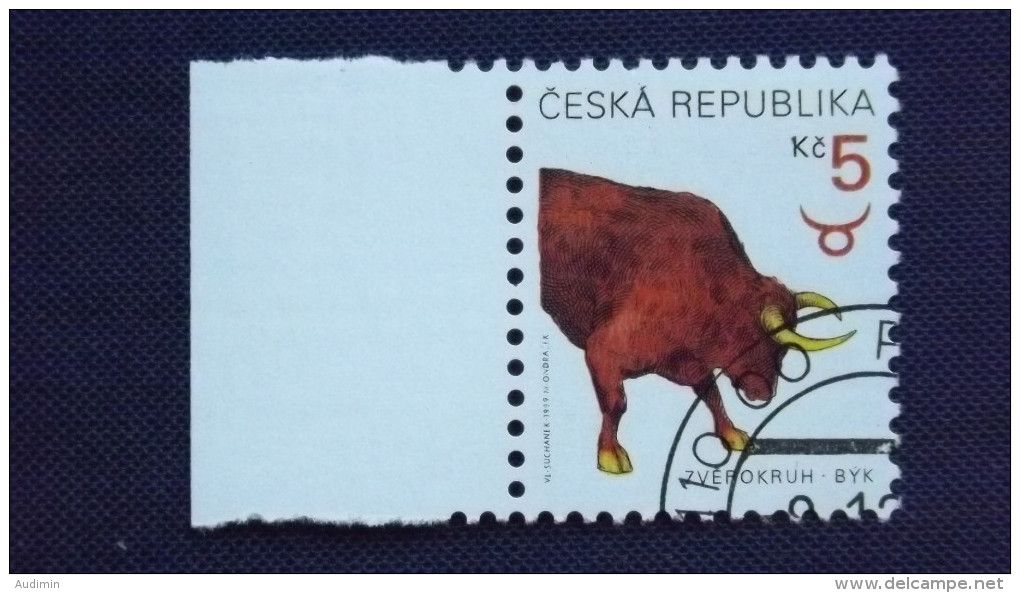 Tschechische Republik 240/1 Oo/used, Tierkreiszeichen - Used Stamps