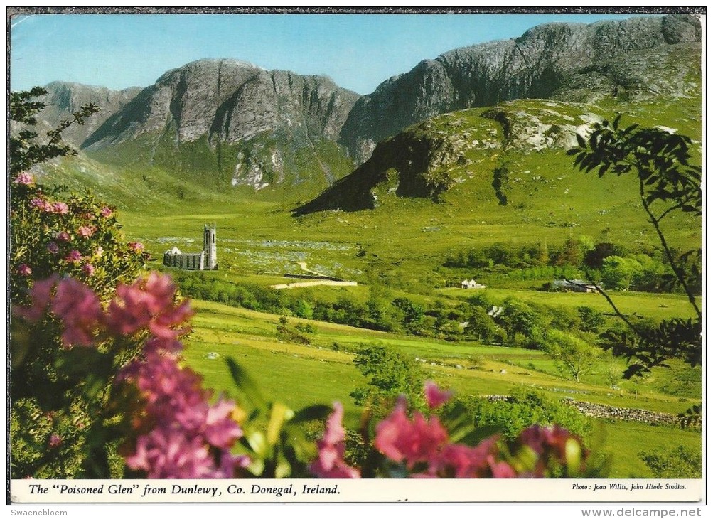 IR.- IERLAND. DONOGAL. The "Poisoned Glen" From Dunlewy. Co. Donegal, Ireland. - Donegal