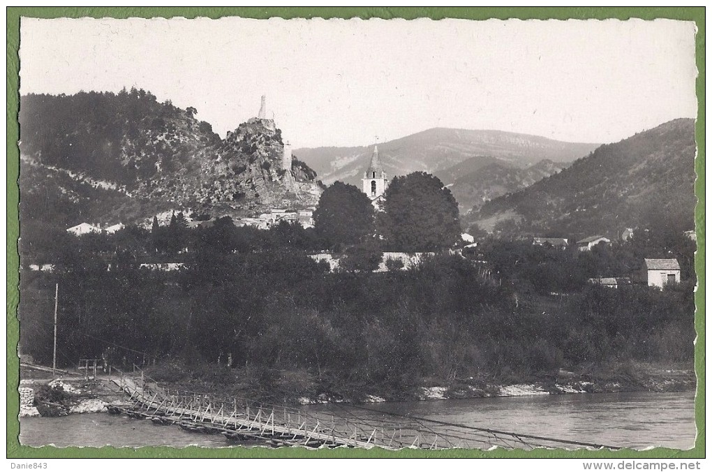 CPSM Peu Courante - ALPES DE HAUTE PROVENCE - VOLONNE - LA PASSERELLE - A TARDY Photo éditeur - Sonstige & Ohne Zuordnung