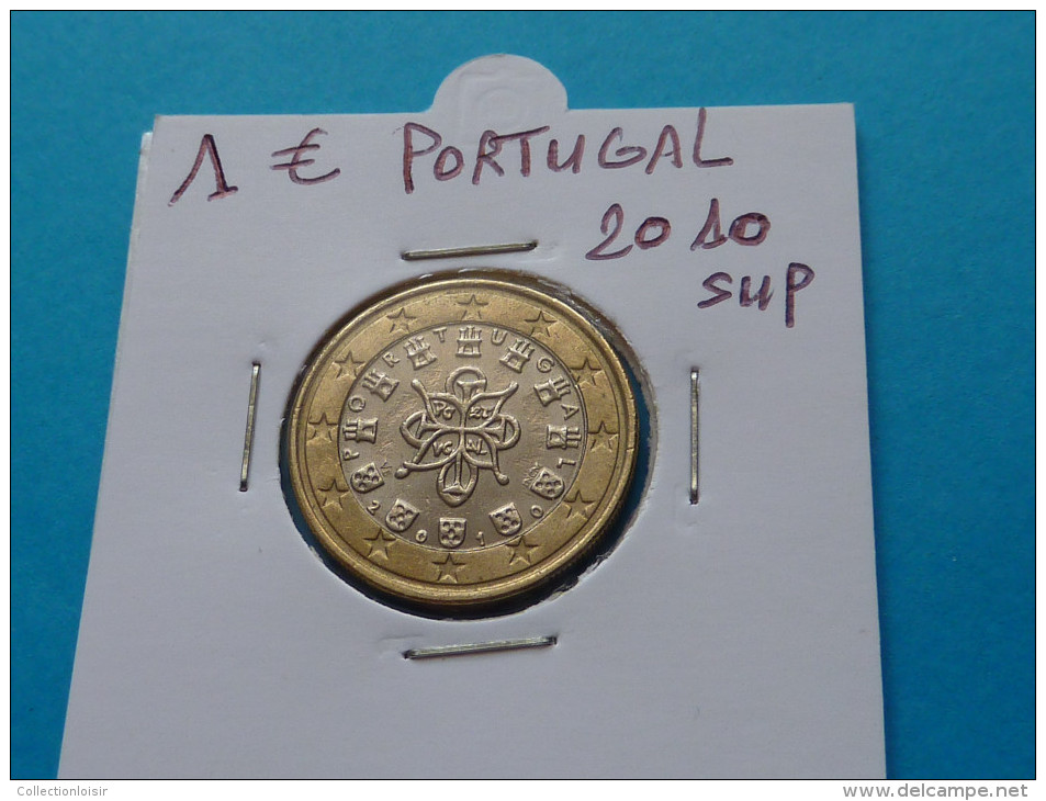 1  EURO  PORTUGAL  2010 Sup ( Sous étui  H B ) - Portugal