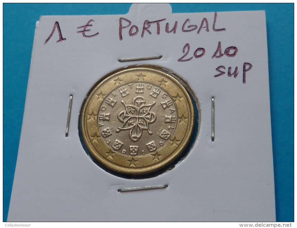 1  EURO  PORTUGAL  2010 Sup ( Sous étui  H B ) - Portogallo
