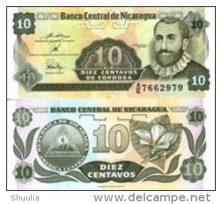 Nicaragua 10 Centavos De Cordobas 1991 Pick 169 UNC - Nicaragua