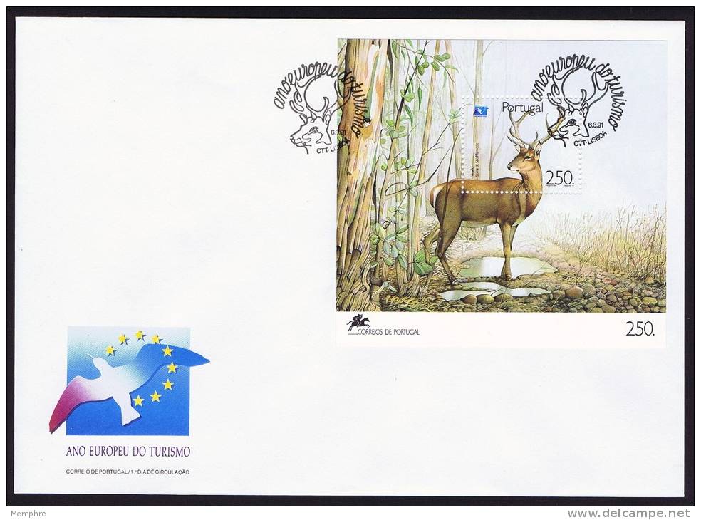 BLOC Année Européenne Du Tourisme 1991 - FDC