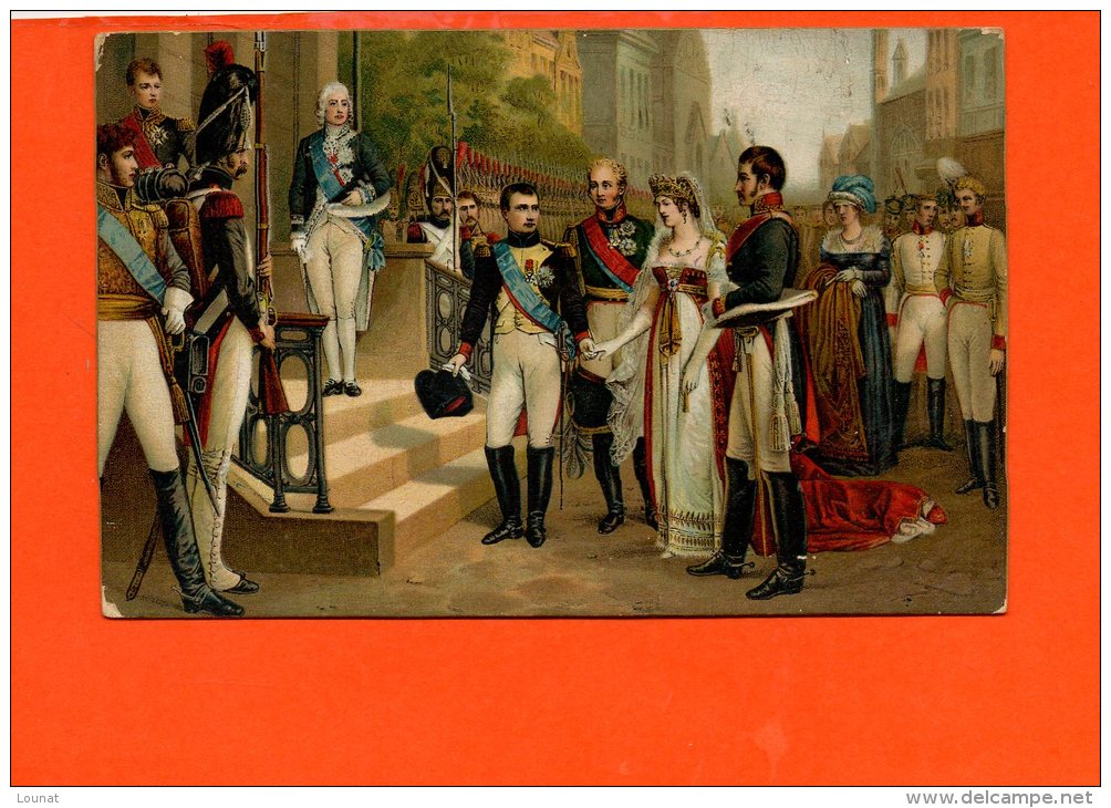 Napoléon 1er Et La Reine De Prusse à Tilsit (militaire ) - Personen