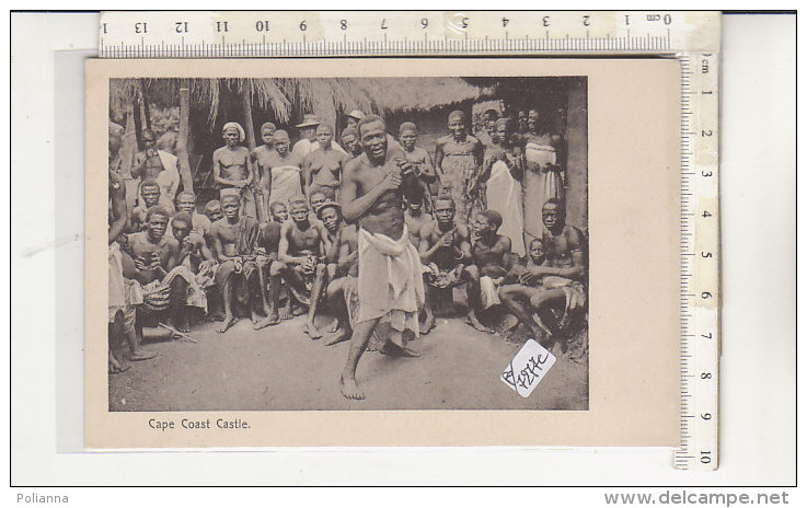 PO7277C# GHANA - CAPE COAST CASTLE - COSTUMI DANZE TIPICHE   No VG - Ghana - Gold Coast