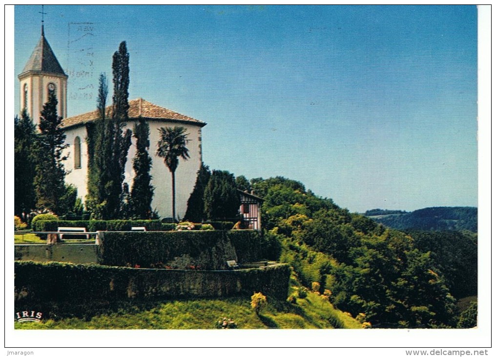 Cambo Les Bains -L'Eglise - Iris 1706 - Circulé 1970 - Cambo-les-Bains