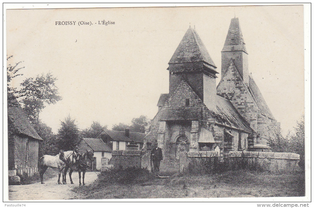 FROISSY  (Oise).  -  L´Eglise - Froissy