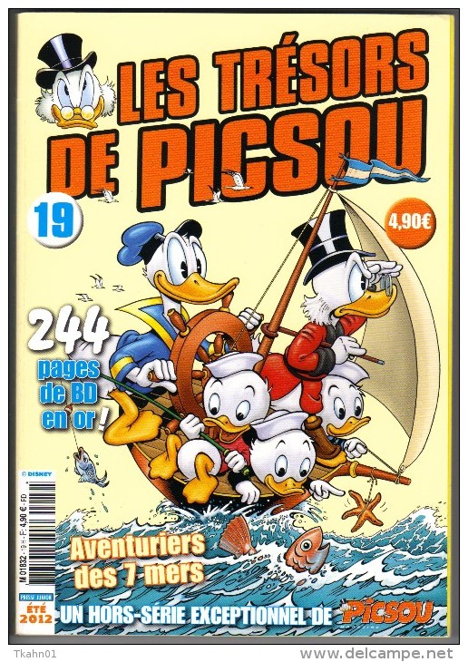 LES TRESORS DE PICSOU  N° 19 - Picsou Magazine