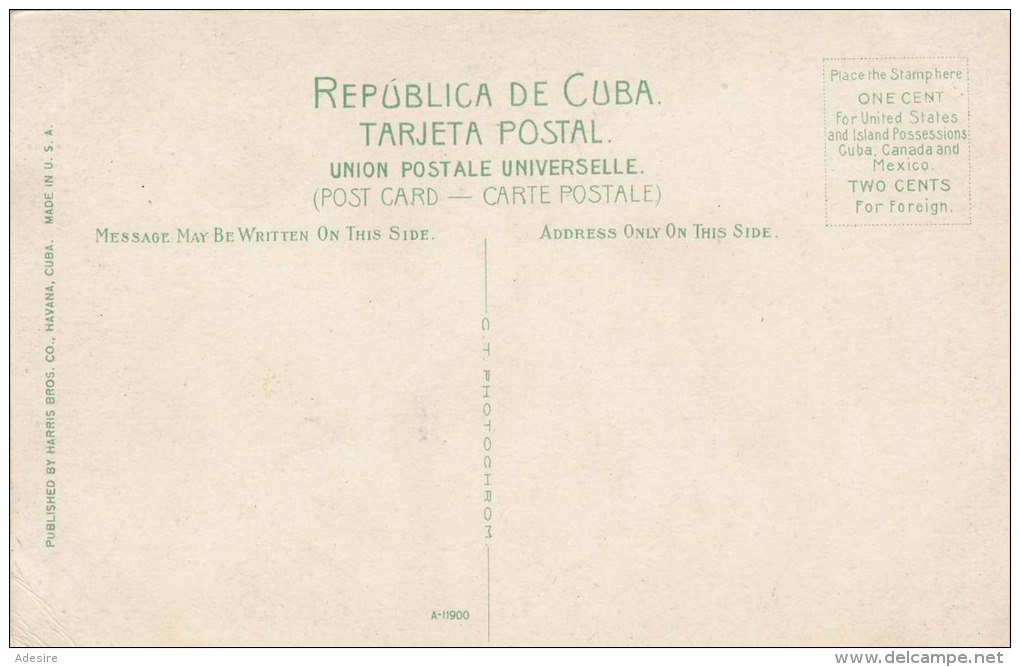 HABANA (Cuba) 1930? - Dead Line, Cabanas Fortress - Kuba