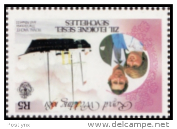 ZIL ELWANNYEN SESEL 1981. Diana´s Wedding Ship 5R INV.WMK.SPECIMEN     [spécimen,Muster,muestra, Saggio] - Seychelles (1976-...)