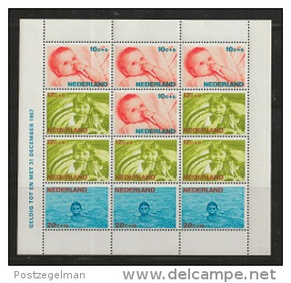 NEDERLAND, 1966, Mint  Never Hinged Stamp(s) Block Nr. 5, Child Welfare, NVPH Nr. 875,  #6838 - Blocks & Sheetlets