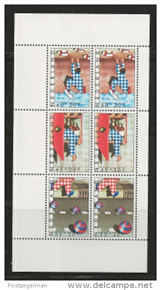 NEDERLAND, 1977, Mint  Never Hinged Stamp(s) Block Nr.17, Child Welfare, NVPH Nr. 1150,  #6848 - Blocks & Sheetlets