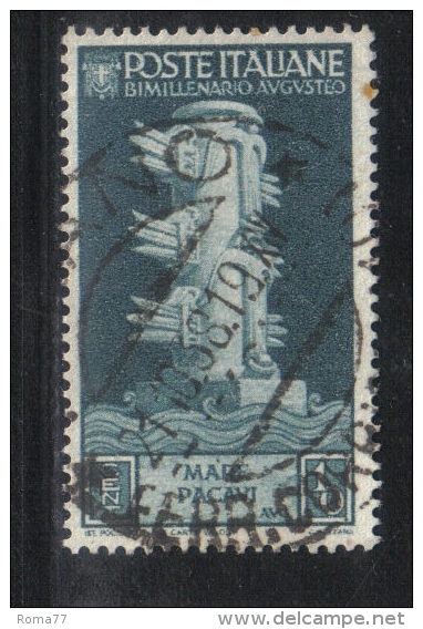 3RG788 - REGNO 1936 ,  10 Cent N. 416  . Augusto - Usati