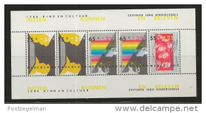 NEDERLAND, 1986, Mint  Never Hinged Stamp(s) Block Nr 29, Child Welfare. NVPH Nr. 1366,  #6859 - Blocks & Sheetlets