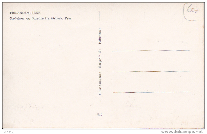PC Frilandsmuseet - Gadekaer Og Smedie Fra Örbek, Fyn (8404) - Dänemark