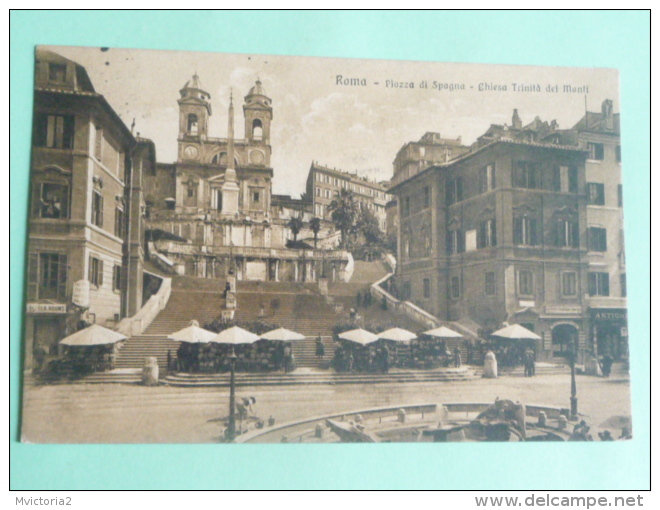 ROMA - Piazza Di SPAGNA - Piazze