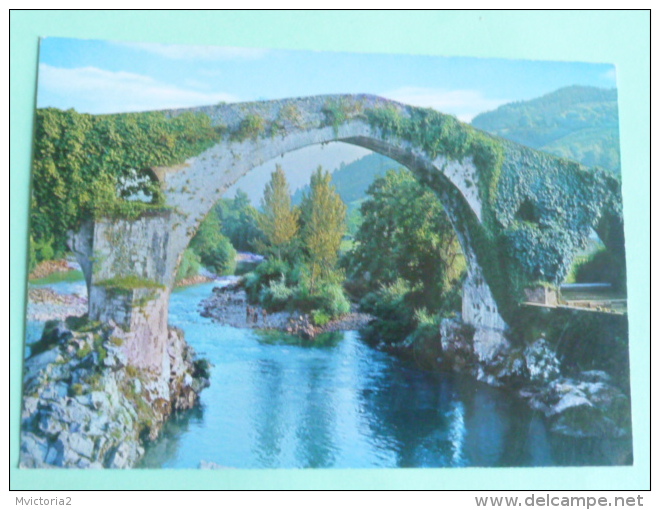 ASTURIAS - CANGAS DE ONIS, Puente Romano Sobre El Rio Sella - Asturias (Oviedo)