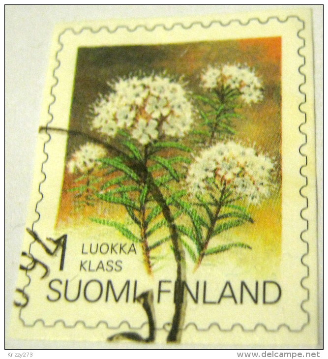 Finland 1993 Flower Ledum Palustre 1k - Used - Used Stamps