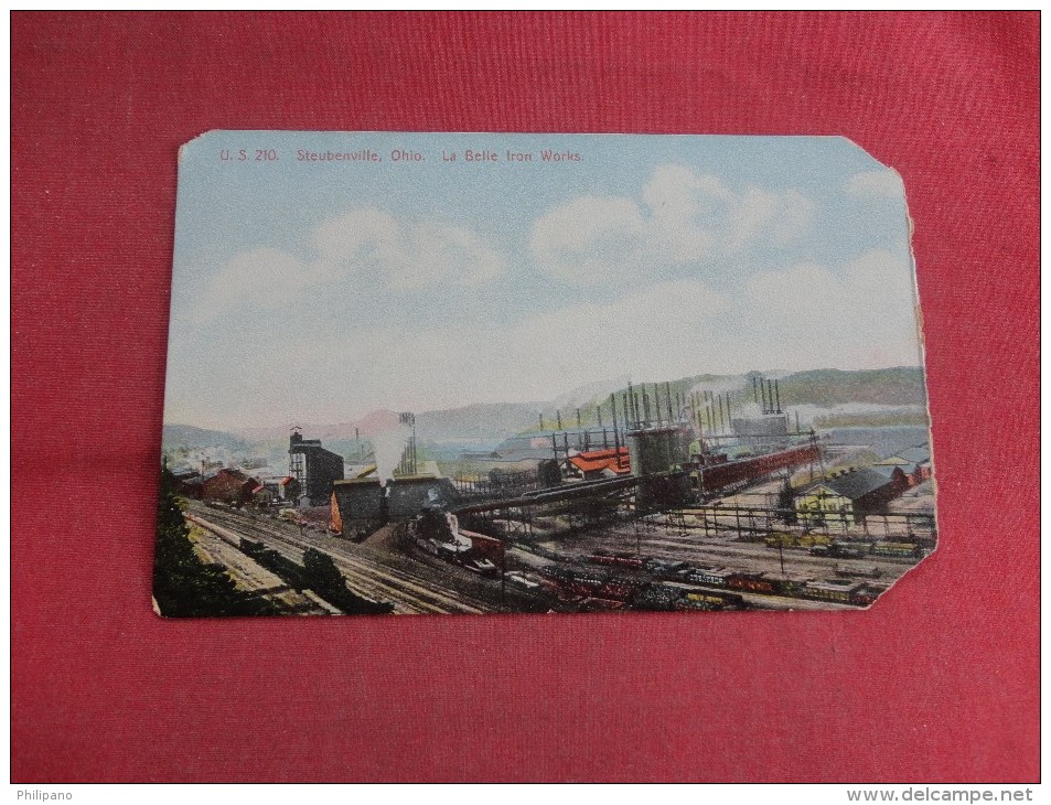 - Ohio> Steubenville  La Belle Iron Works    As Is Corner Chips Ref 1479 - Other & Unclassified