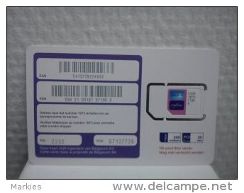 Gsm Simcard Proxiumus (Mint,New)2 Photo's  Validity Date 31/12/2014 Rare - [2] Prepaid & Refill Cards