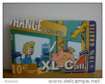 Xl-Call Comics 10 Euro Used - Cartes GSM, Recharges & Prépayées