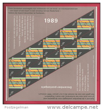 NEDERLAND, 1989, Mint Never Hinged, Stamp(s)sheet  . Christmas, NVPH Nr. 1439  #6868 - Blocks & Sheetlets