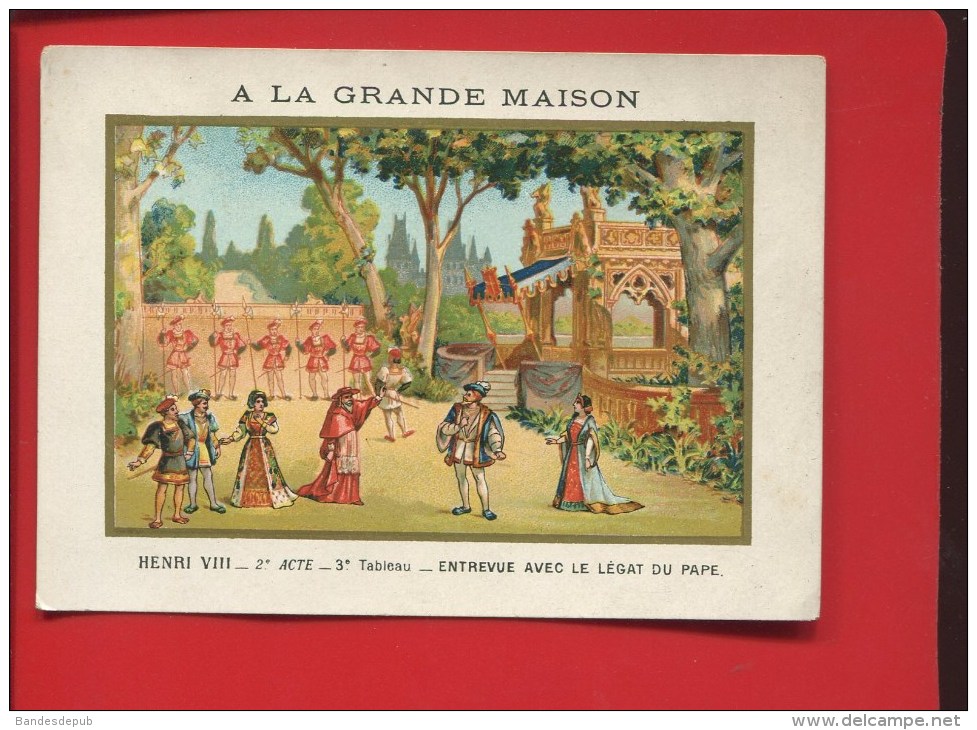 PARIS MARSEILLE LYON LILLE GRANDE MAISON CHROMO FARRADESCHE CROISADE ROI HENRI VIII ENTREVUS LEGAT PAPE - Other & Unclassified