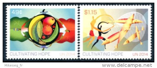 ONU New-York 2014 - Agriculture Familiale - Cultivating Hope ** - Unused Stamps