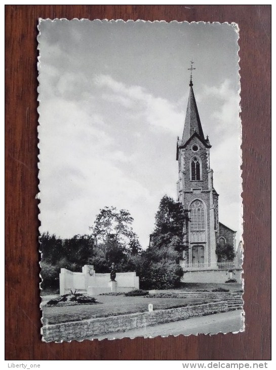 Monument Delcour Et Eglise Hamoir S/ Ourthe / Anno 19?? ( Zie Foto Details ) !! - Hamoir