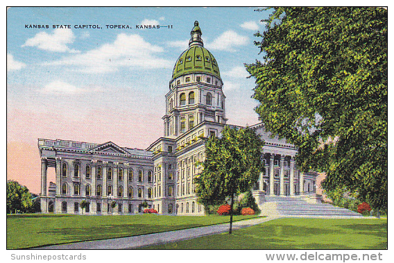 State Capitol Building Topeka Kansas - Topeka