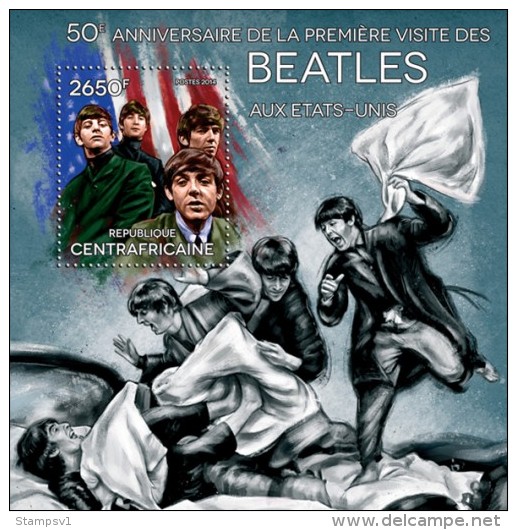 Central African Republic. 2014 The Beatles. (301b) - Sänger
