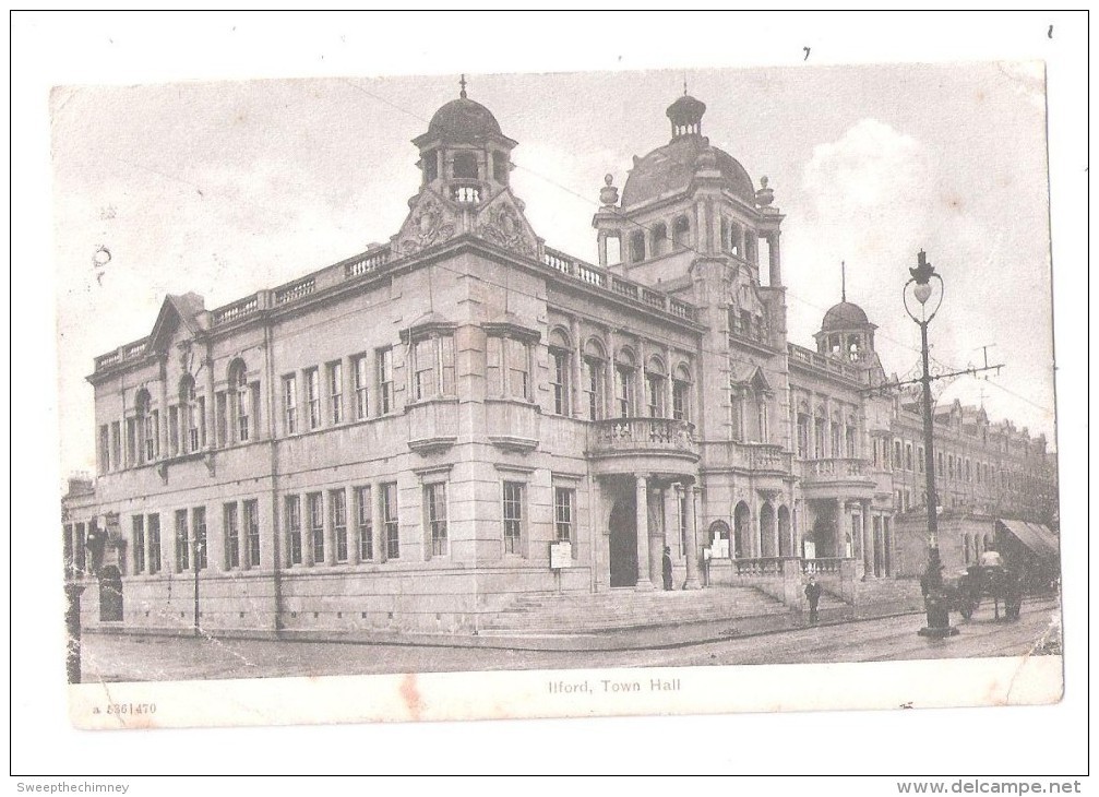 ILFORD TOWN HALL Nr ROMFORD WALTHAMSTOW BARKING ESSEX - Altri & Non Classificati