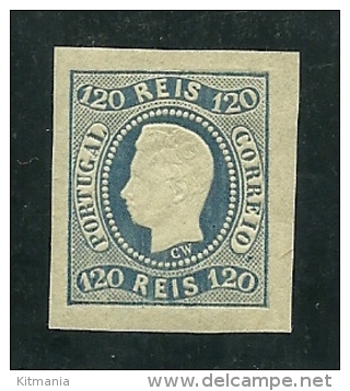 Portugal #26 D.Luis 120r Mint Faked - L3377 - Unused Stamps