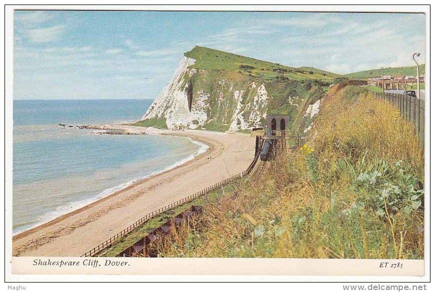 Shakespeare Cliff, Dover,  Charles Skiltons Series, Transport Train, - Dover