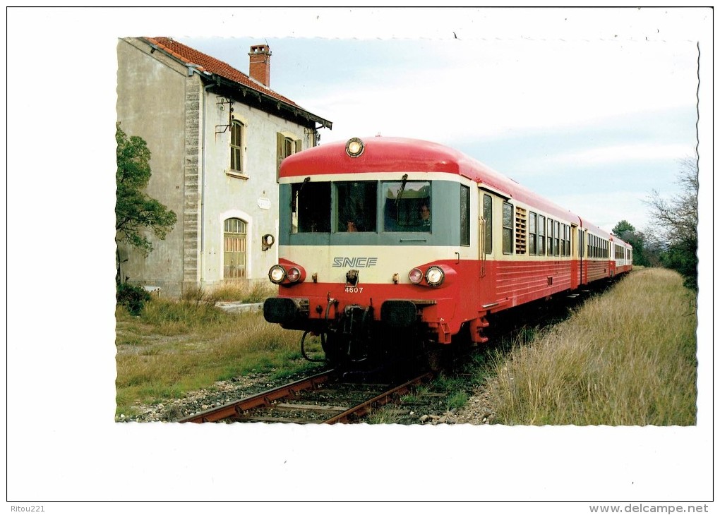 66 - CATLLAR - X 4607 - 2007 - Locomotive Train S.N.C.F. Voie Ferrée - Gare - - Other & Unclassified