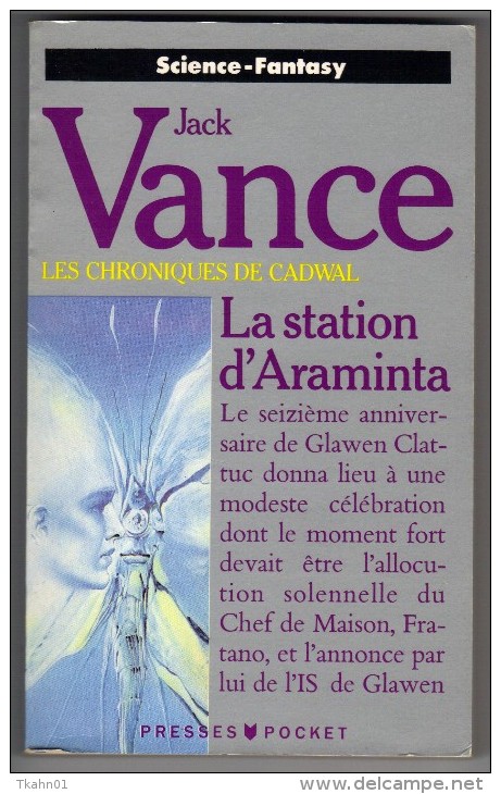 PRESSES-POCKET S-F N° 5301 " LA STATION D'ARAMINTA  "  JACK-VANCE  DE 1992 - Presses Pocket