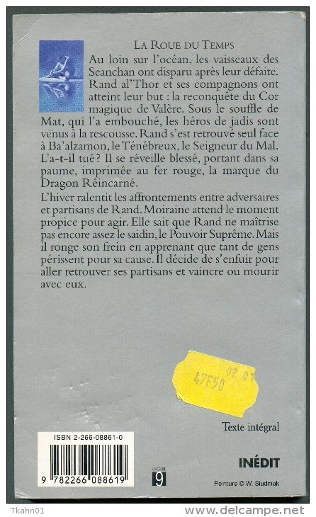 PRESSES-POCKET S-F N° 5700 " LE DRAGON REINCARNE " ROBERT-JORDAN - Presses Pocket