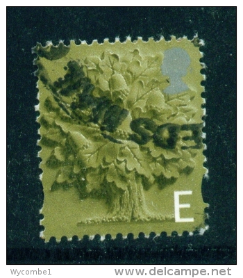 GREAT BRITAIN (ENGLAND) -  2001 To 2002  Oak Tree  'E'  Used As Scan - England