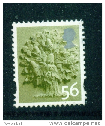 GREAT BRITAIN (ENGLAND) -  2003+  Oak Tree  56p  Used As Scan - England