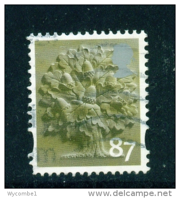 GREAT BRITAIN (ENGLAND) -  2003+  Oak Tree  87p  Used As Scan - England