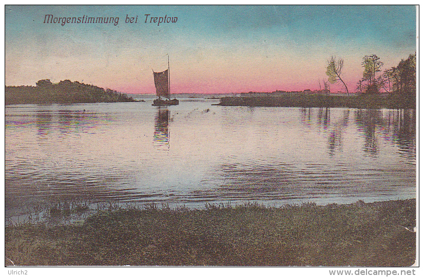 AK Berlin - Morgenstimmung Bei Treptow - 1916 (8469) - Treptow