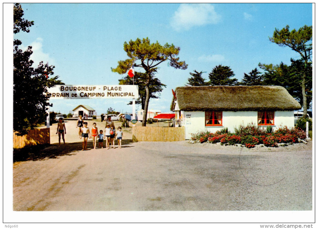 Bourgneuf Plage - L'entrée Du Camping Municipal - Bourgneuf-en-Retz