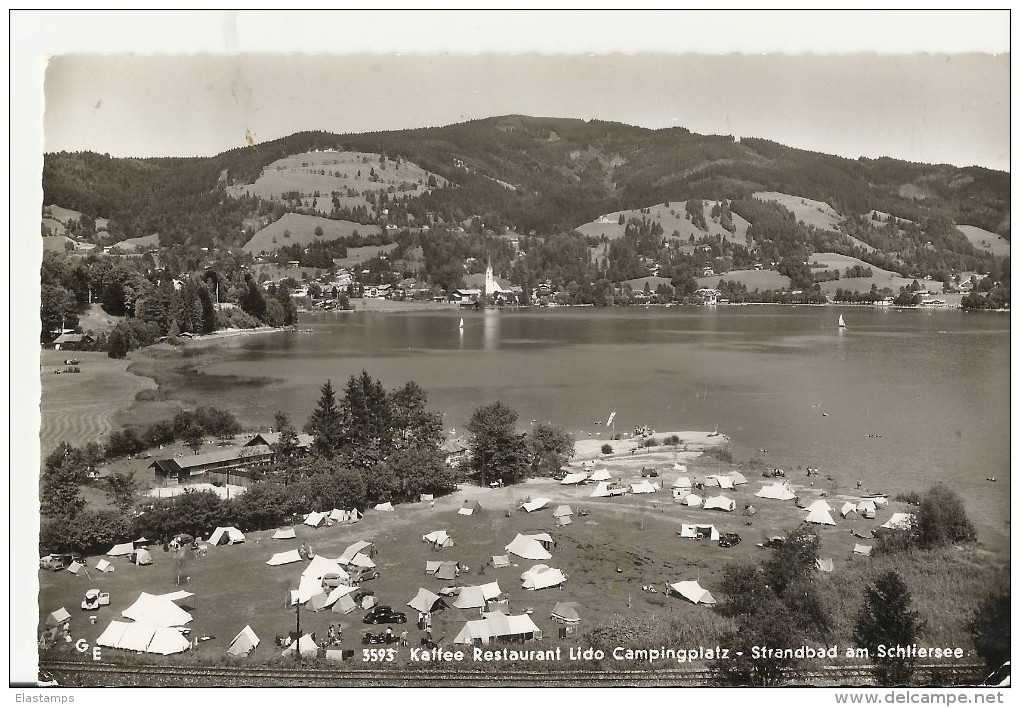 =DE SCHILLERSEE 1962 CAMPINGPLATZ KAFFE RESTAURANT - Schliersee