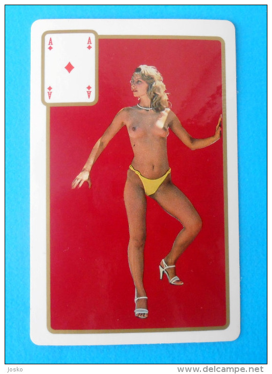 EROTIC ( Small Calendar ) Erotique Erotica Erotik Erotiek Sexy Sex Nude érotisme Petit Calendrier Calendario Kalender - Tamaño Pequeño : 1981-90