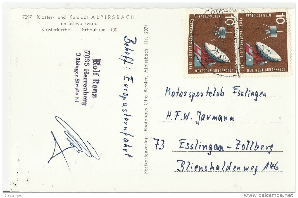 =DE ALPIRSBACH 1964 - Alpirsbach